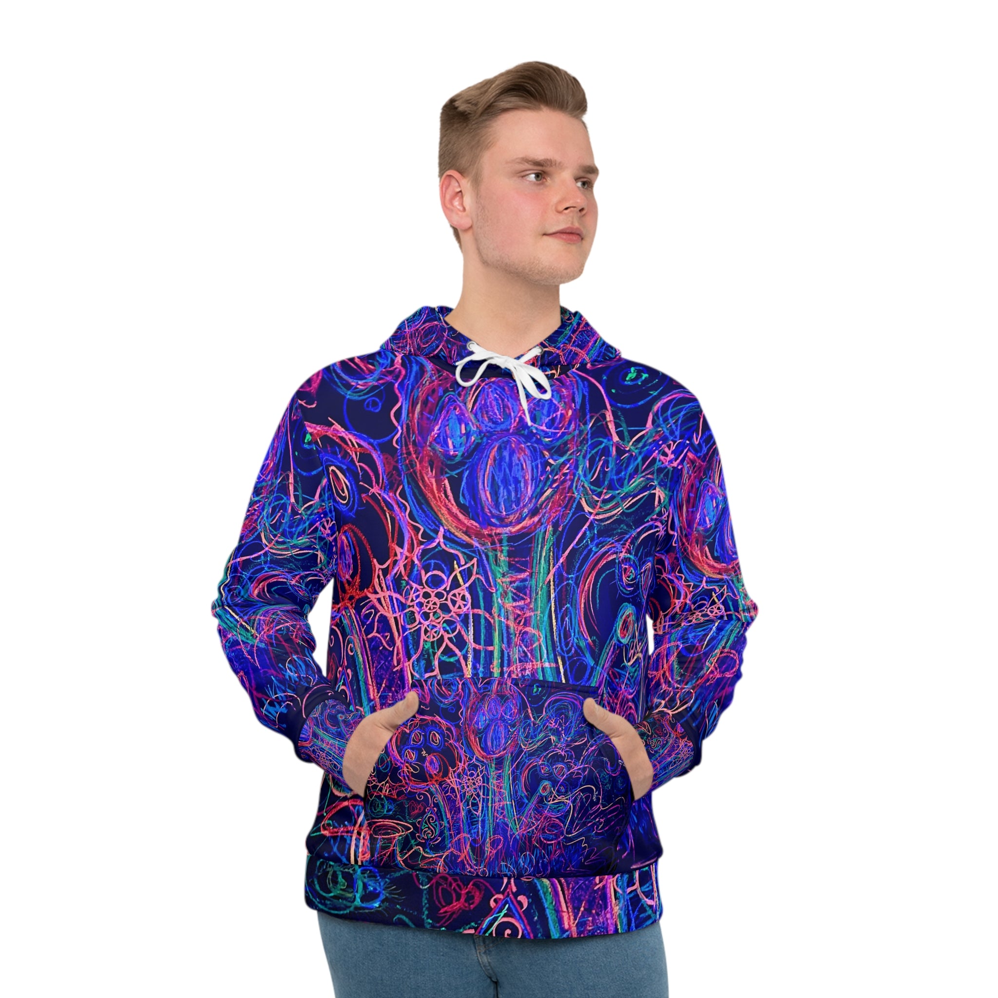 "Reptile Aliens Made of Light "Hoodie