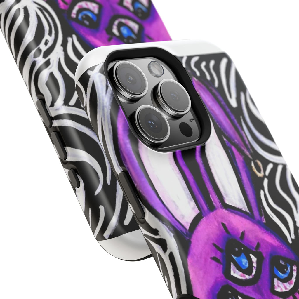 "3 EYED HARE" Magnetic Impact-Resistant Cases