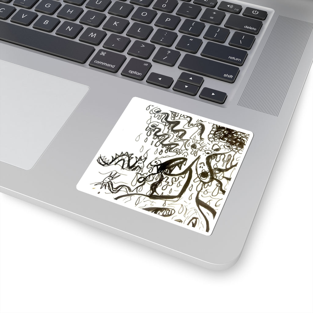 Sea Monster Infestation Stickers