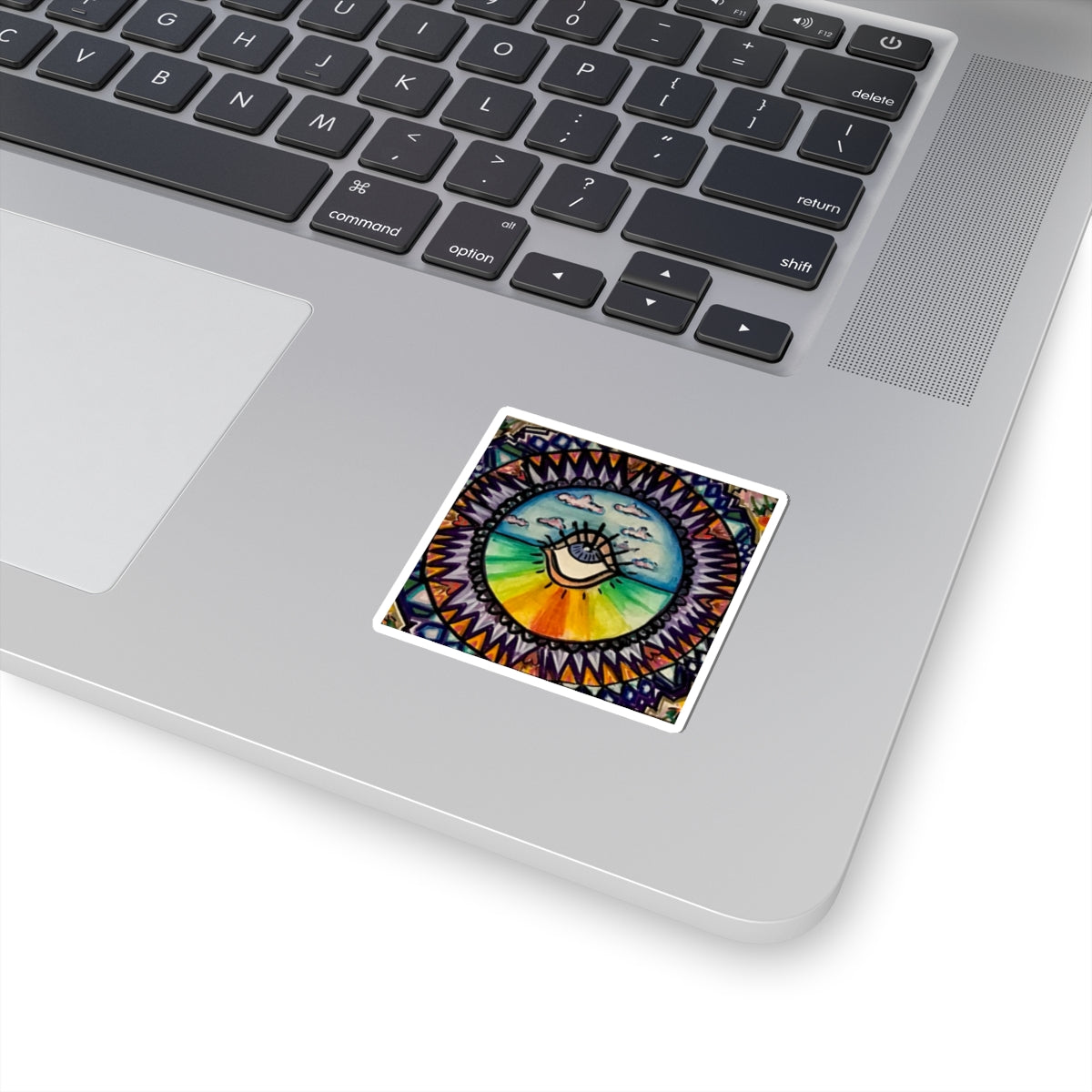 Spectrum of the Soul— Rainbow Mandala Decal