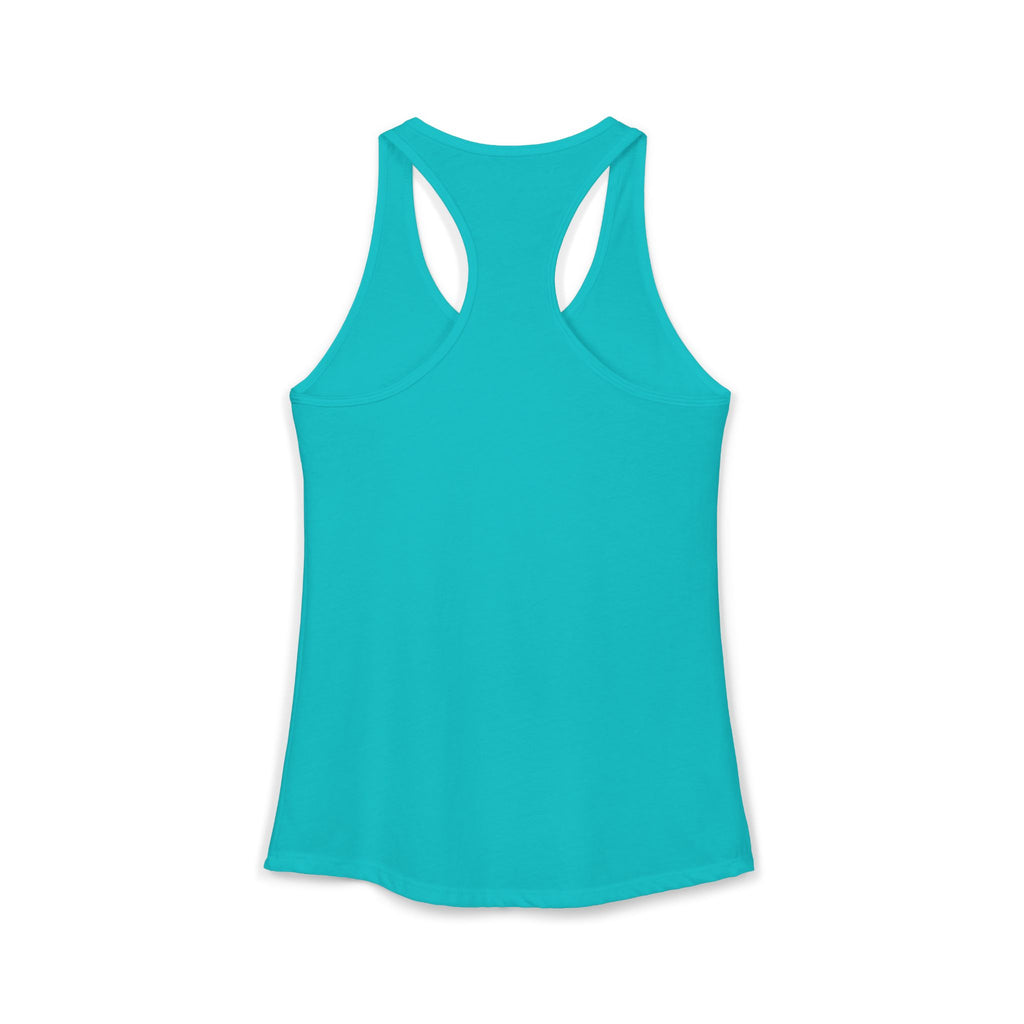 Cosmic Heartbeat Rainbow Love Racerback Tank