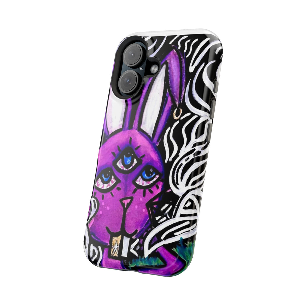 "3 EYED HARE" Magnetic Impact-Resistant Cases