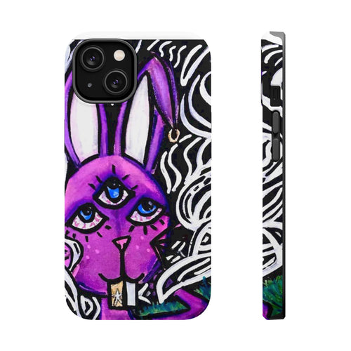 "3 EYED HARE" Magnetic Impact-Resistant Cases