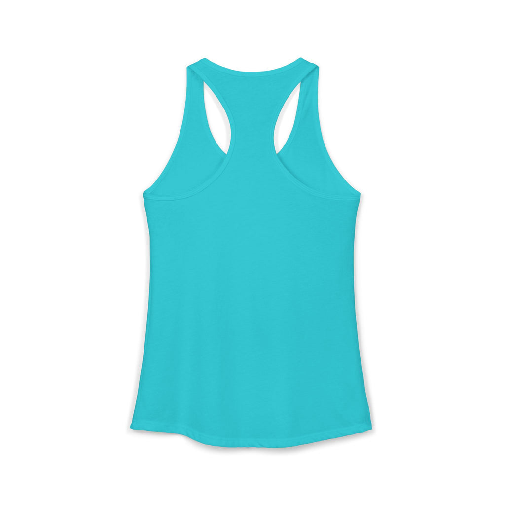 Cosmic Heartbeat Rainbow Love Racerback Tank