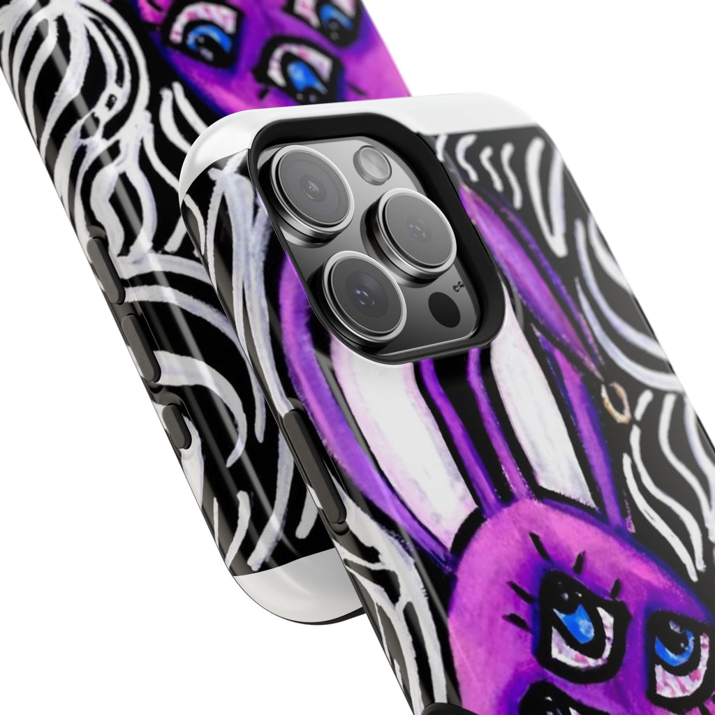 "3 EYED HARE" Magnetic Impact-Resistant Cases