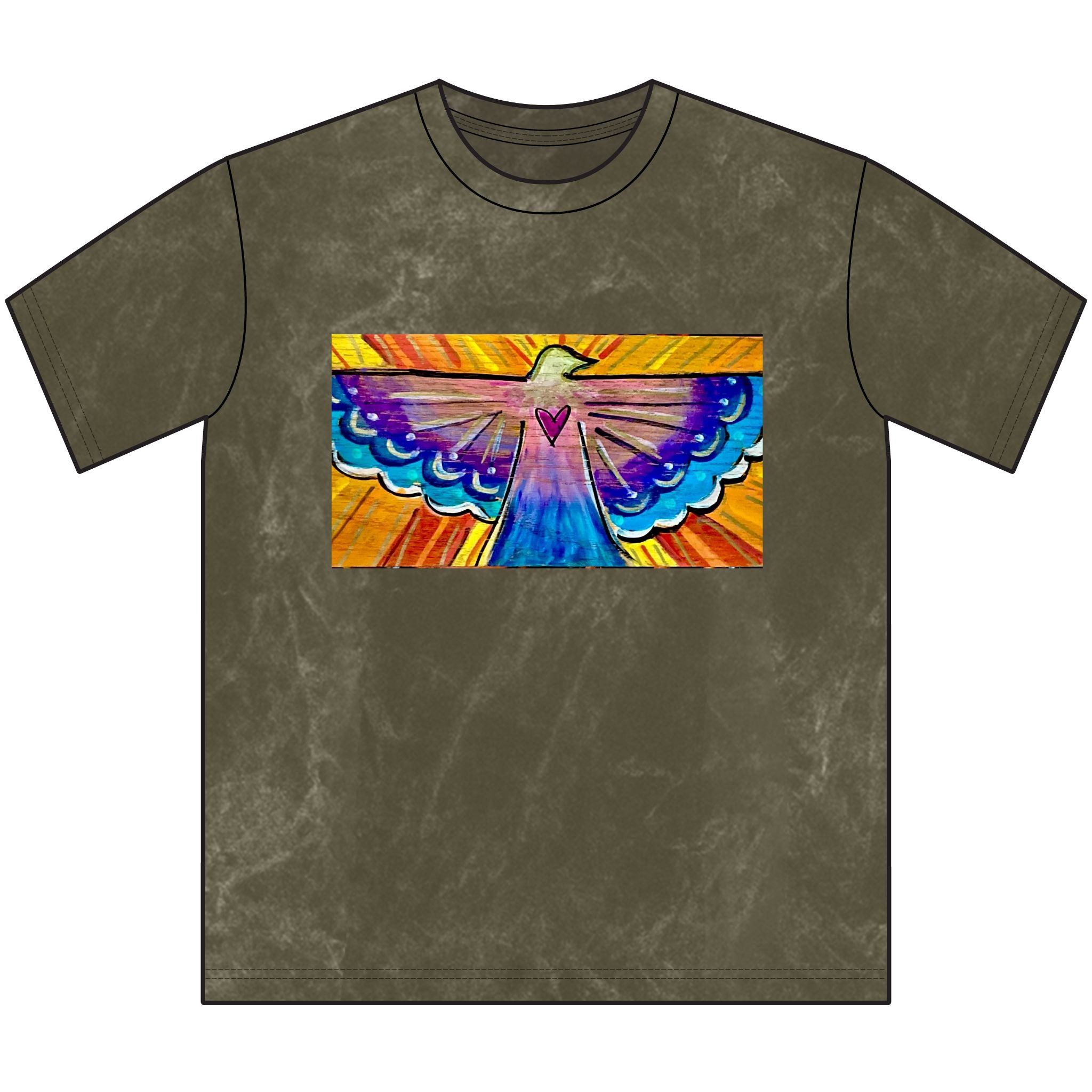 Vintage Bird Crewneck Tee