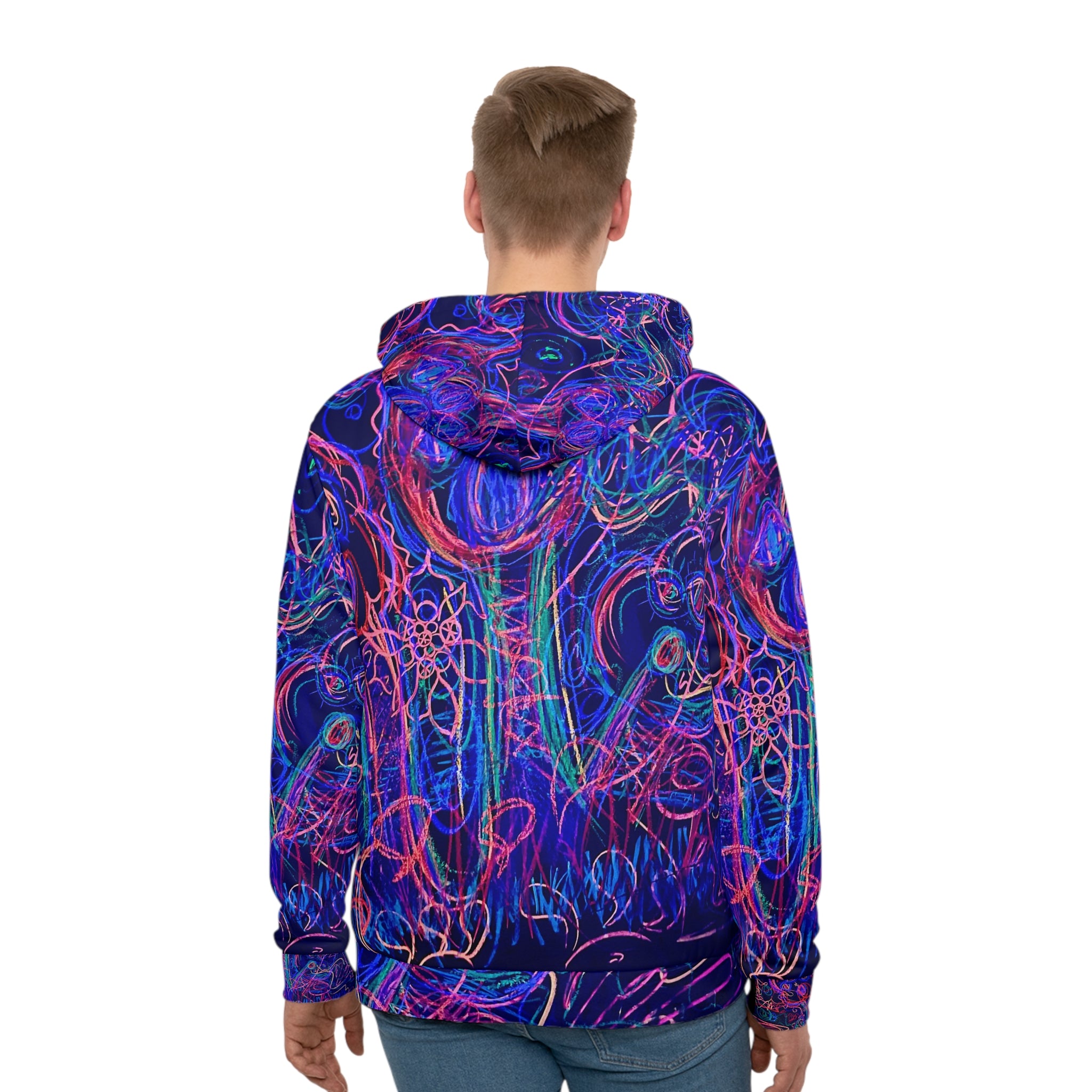 "Reptile Aliens Made of Light "Hoodie