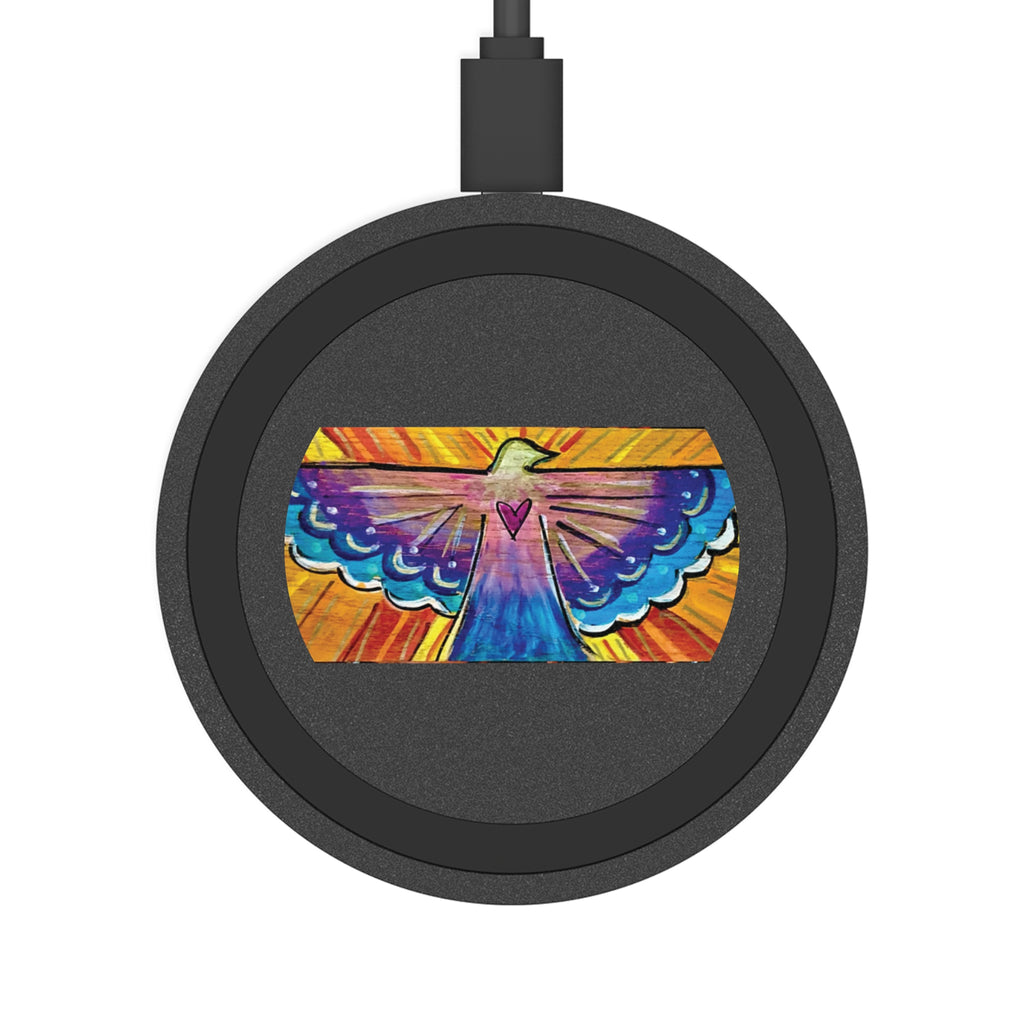 Vintage Birdie Wireless Charging Pad