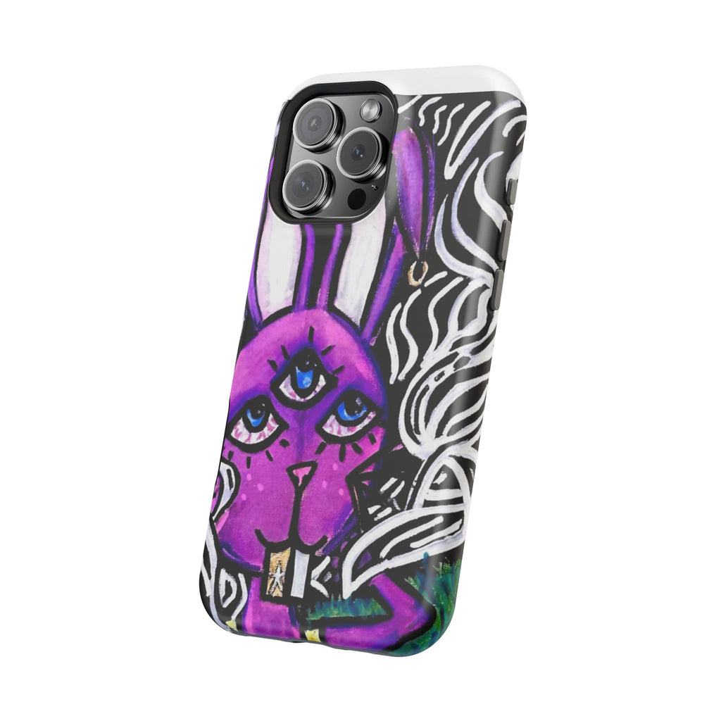 "3 EYED HARE" Magnetic Impact-Resistant Cases