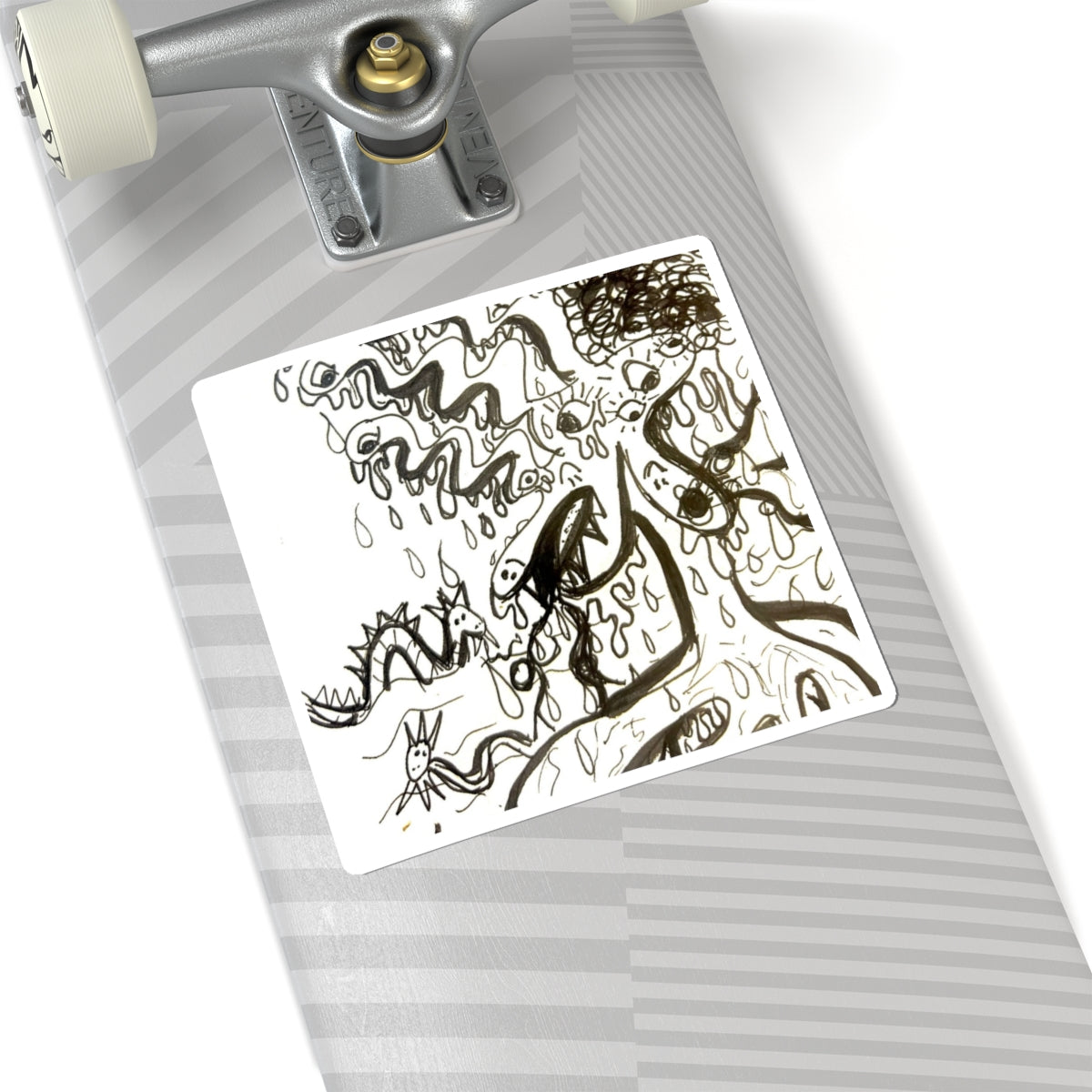 Sea Monster Infestation Stickers