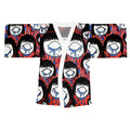 "I can't see through the Tears" -Long Sleeve Kimono Robe