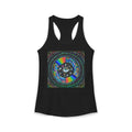 Cosmic Heartbeat Rainbow Love Racerback Tank