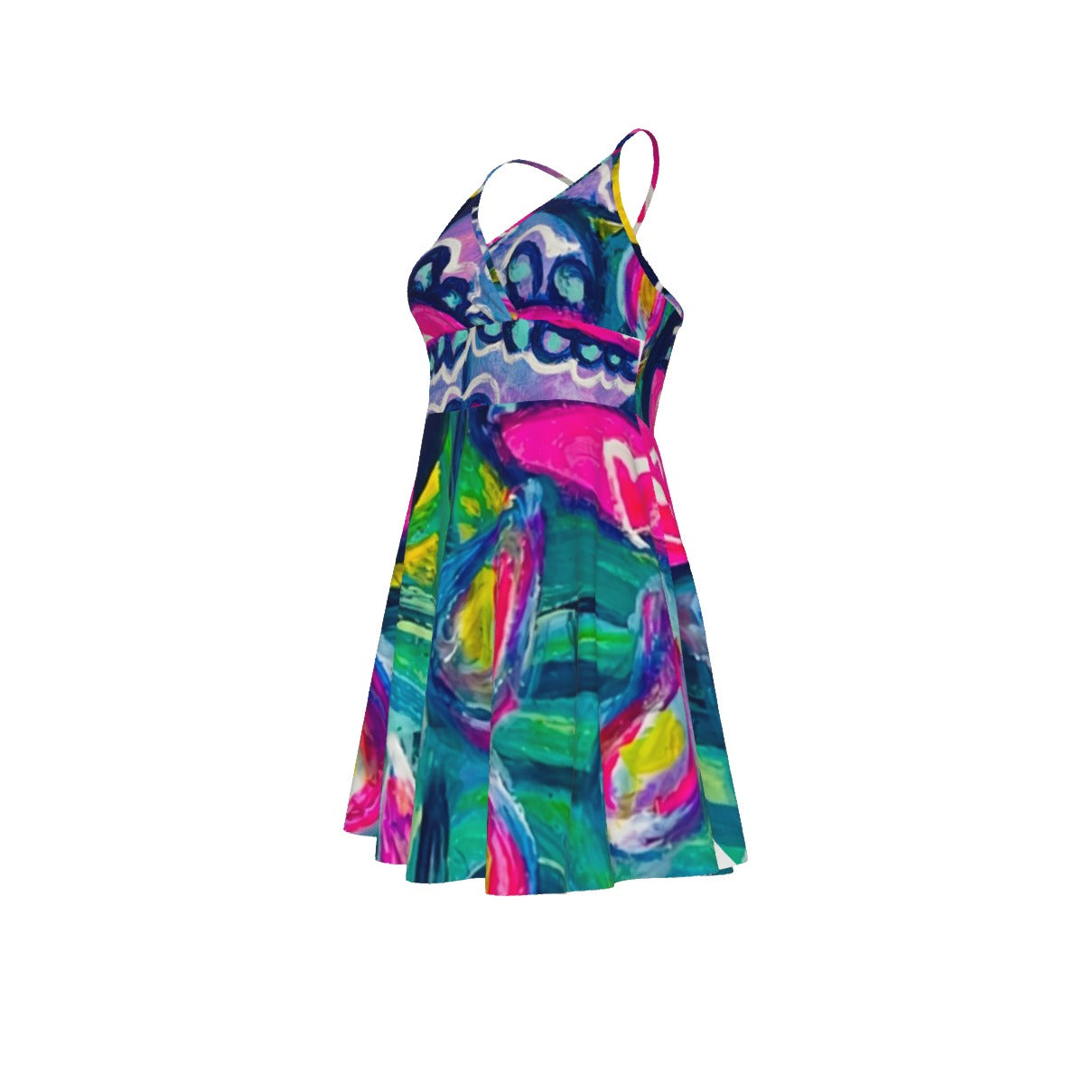 April Showers Taste Like Mothers Milk Women‘s Cross Cami Dress