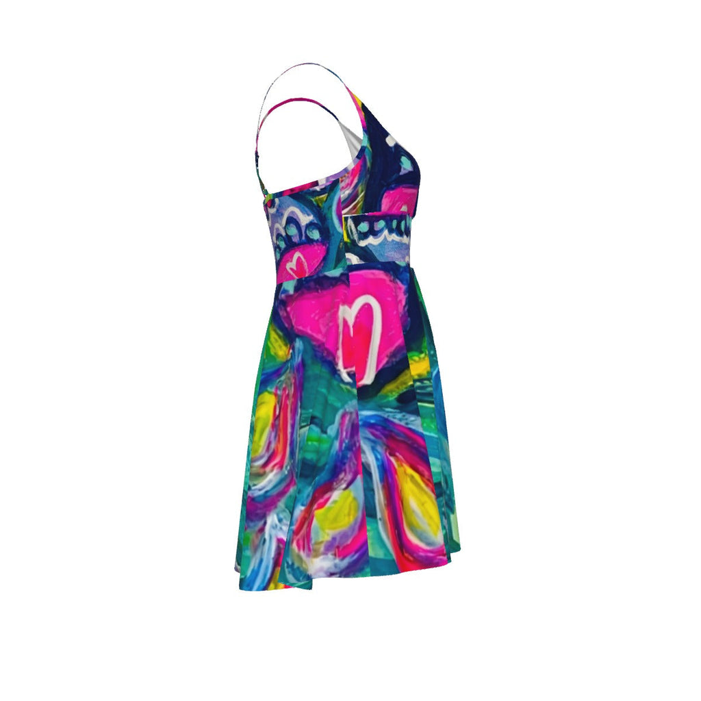 April Showers Taste Like Mothers Milk Women‘s Cross Cami Dress