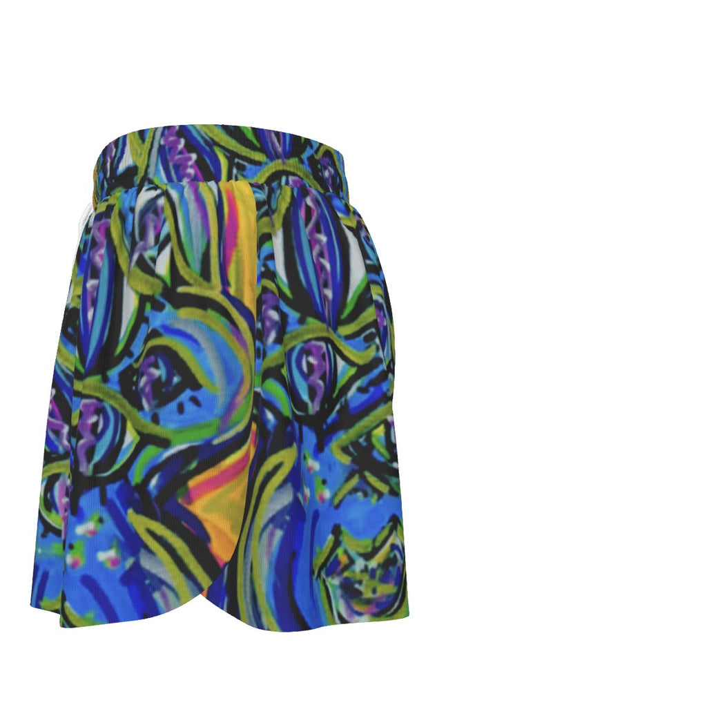 Can You See What Eye See Women's Sport Skorts With Pocket