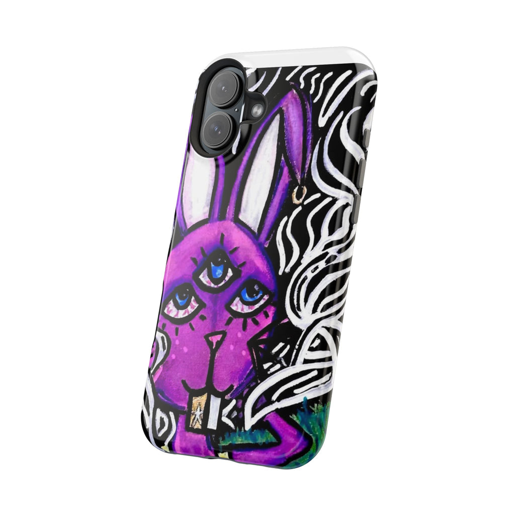 "3 EYED HARE" Magnetic Impact-Resistant Cases