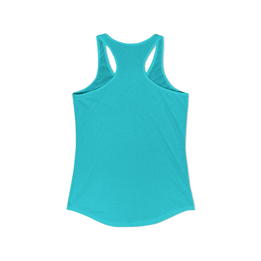 Cosmic Heartbeat Rainbow Love Racerback Tank