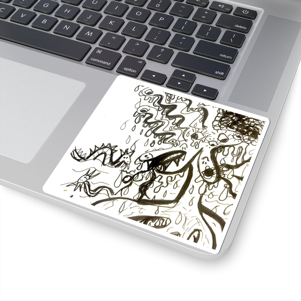 Sea Monster Infestation Stickers