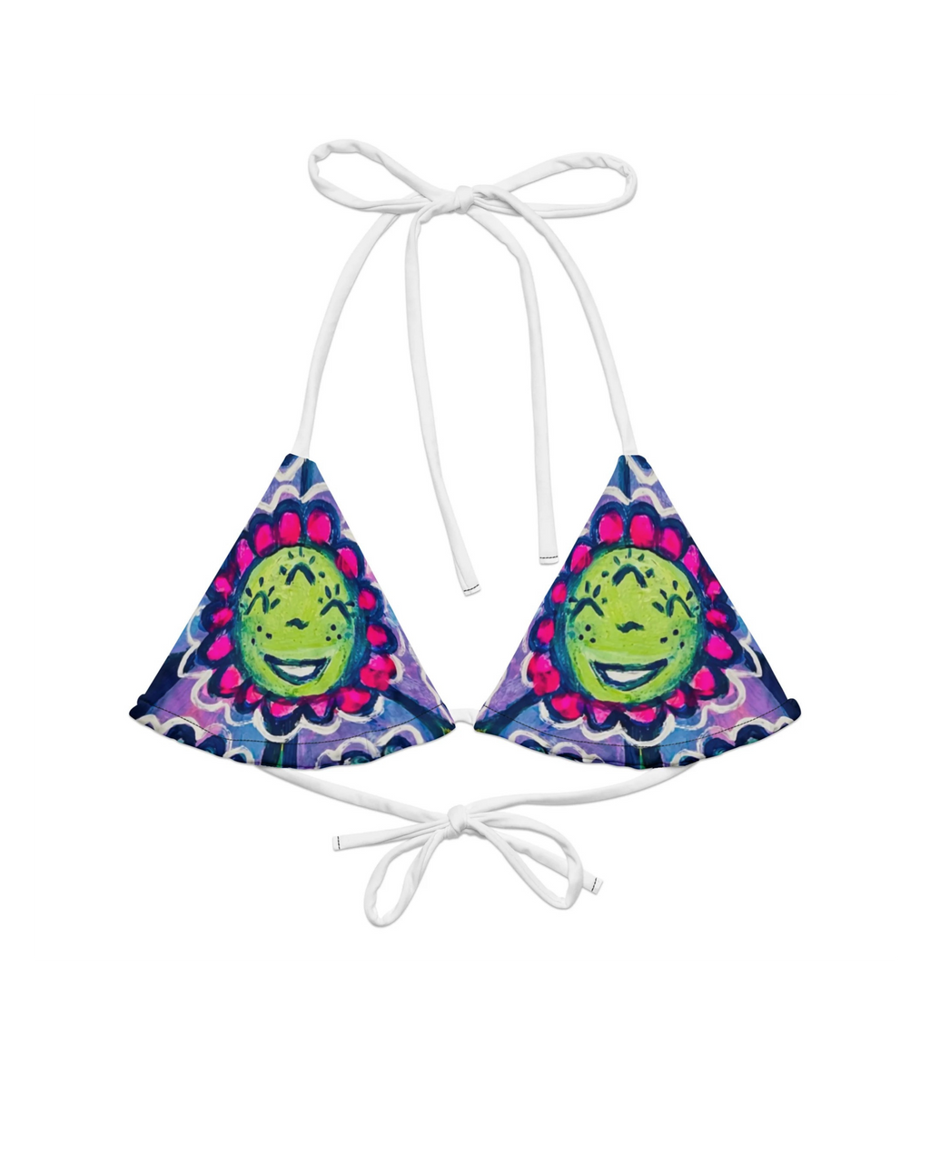 April Showers Taste Like Mothers Milk recycled string bikini top