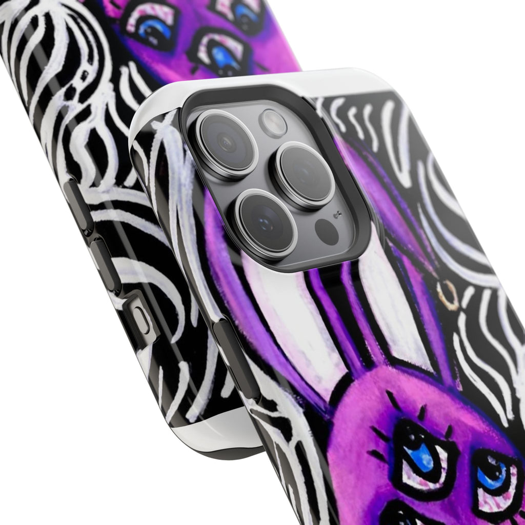 "3 EYED HARE" Magnetic Impact-Resistant Cases