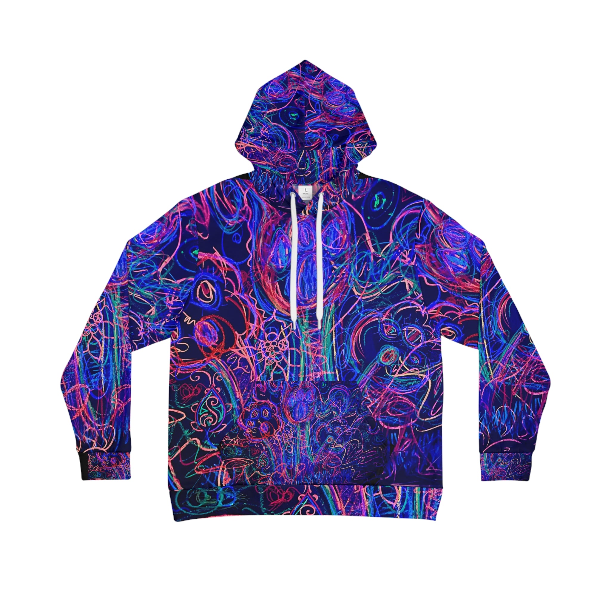 "Reptile Aliens Made of Light "Hoodie