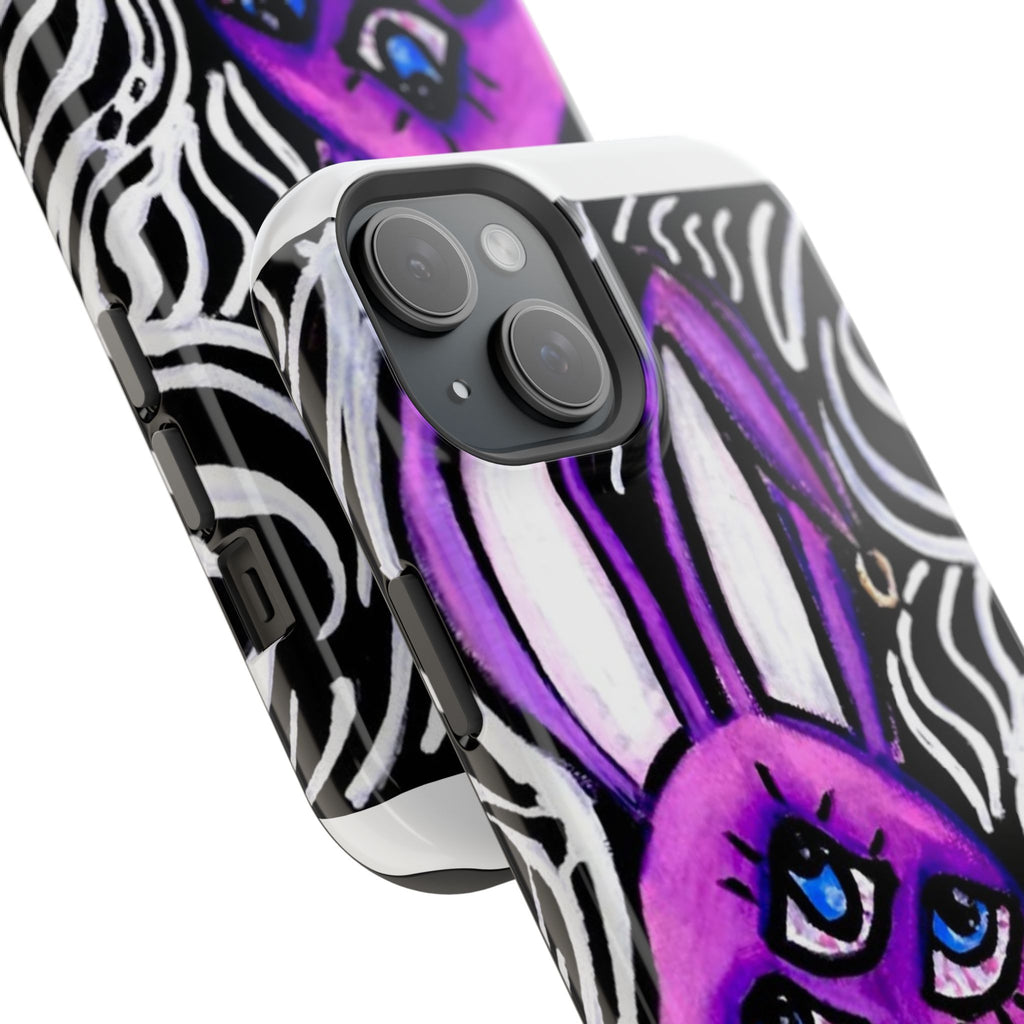 "3 EYED HARE" Magnetic Impact-Resistant Cases