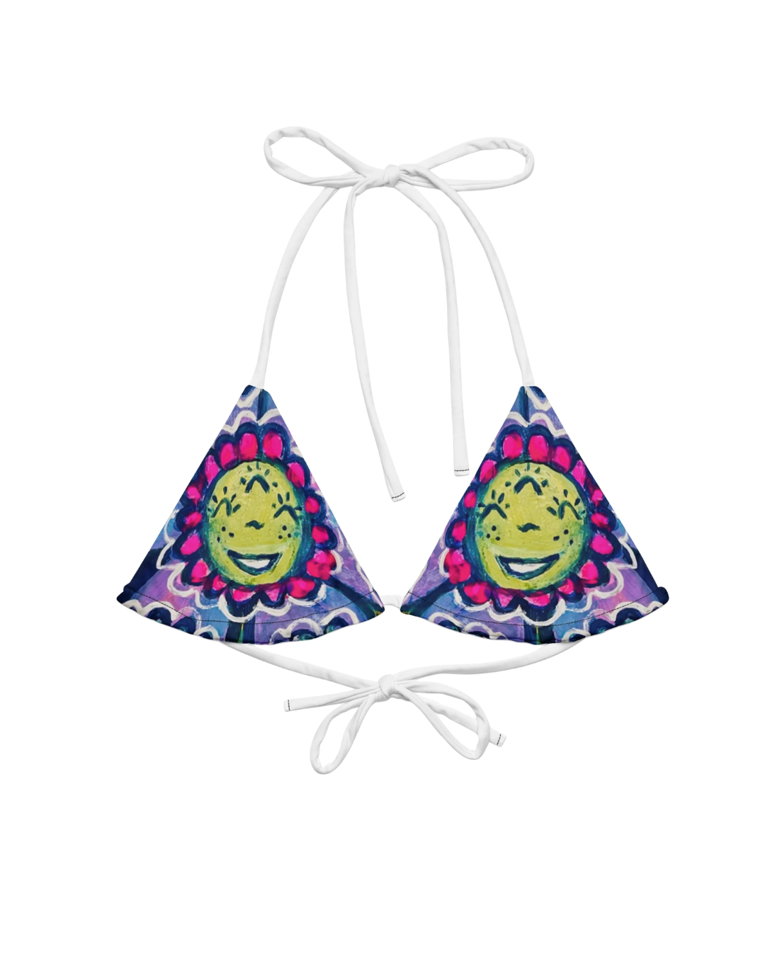 Milk of the Serpent Recycled bandeau bikini