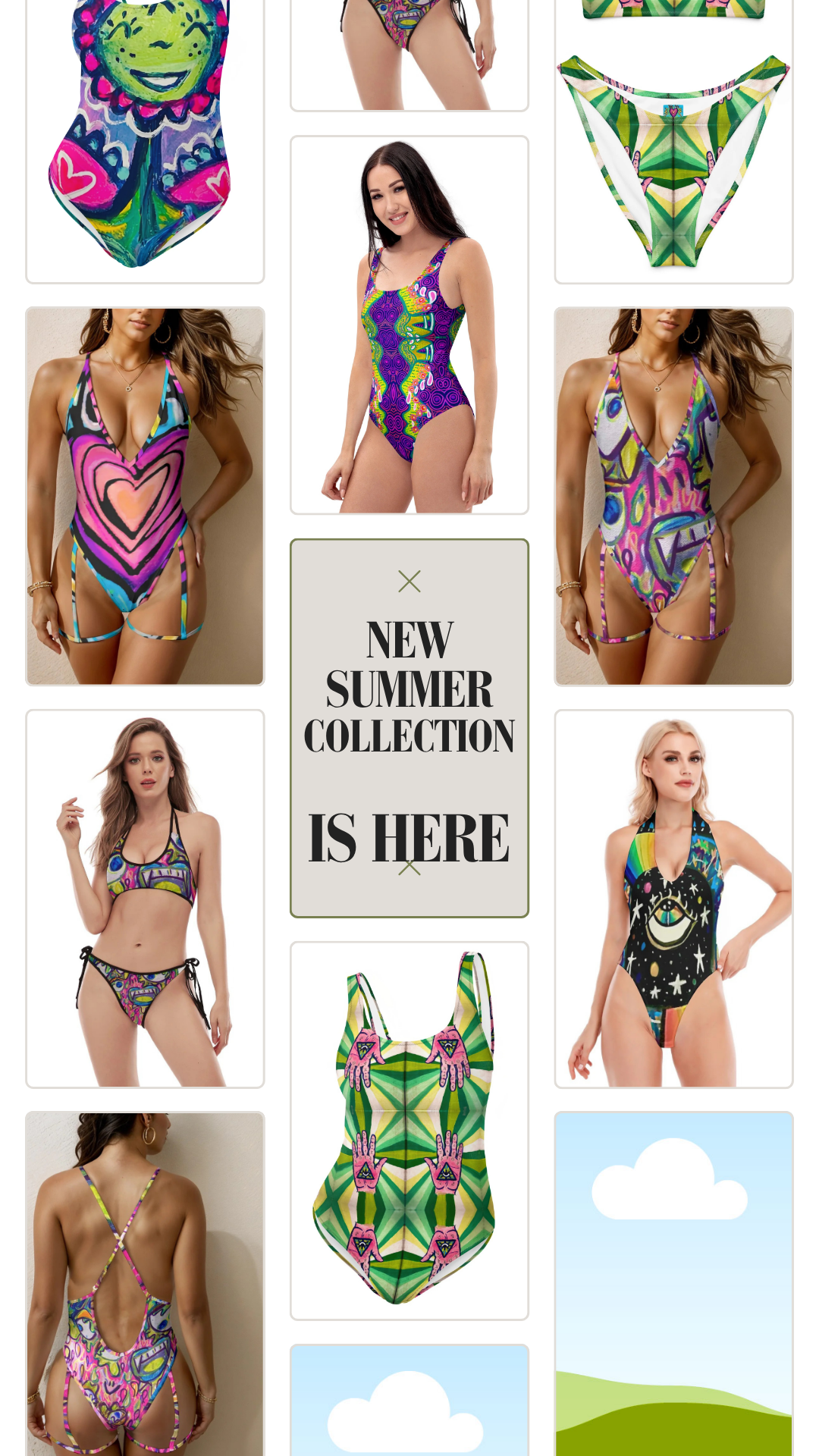 We Are Electric Souls Women's Sexy Tie One-Piece Swimsuit